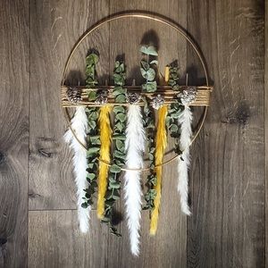 Homemade wall decor💚💛